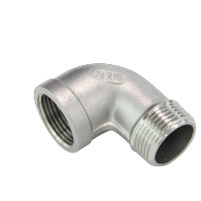 90 degree street elbow ss304/316 street elbow bsp/bspt/npt thread street elbow ISO4144 standard street elbow